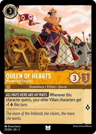Queen of Hearts - Wonderland Empress (20) (3) - Disney Lorcana Single