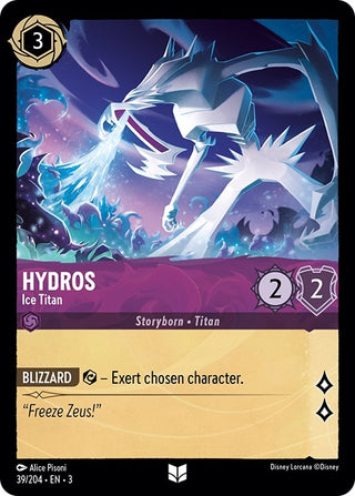 Hydros - Ice Titan (39) (3) - Disney Lorcana Single