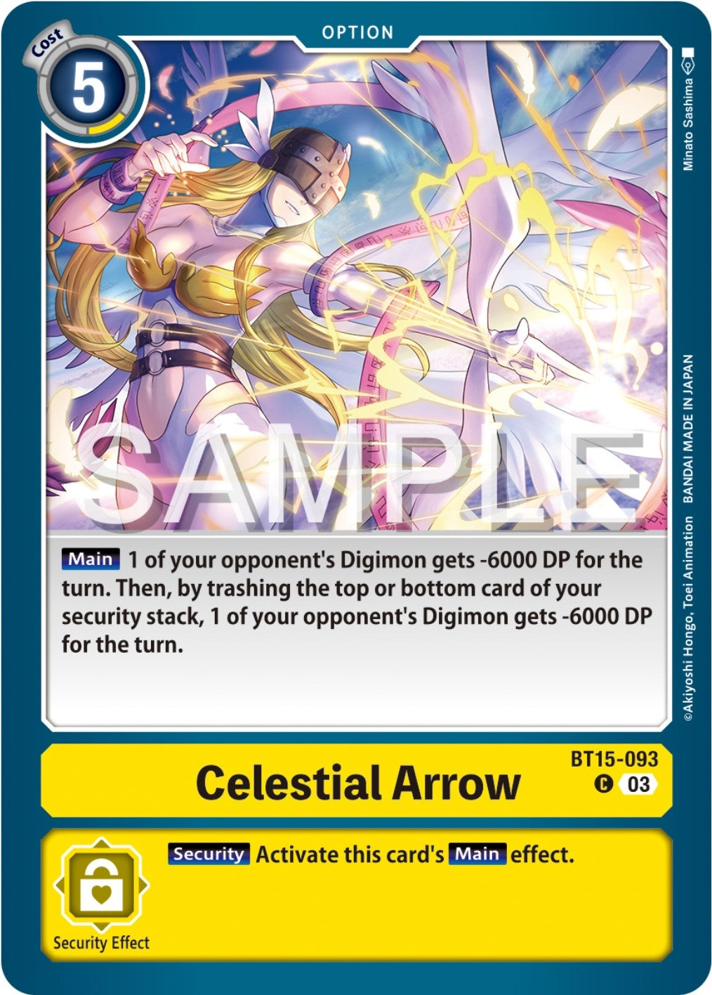 Celestial Arrow (15093) [BT15] - Digimon Card Game Single