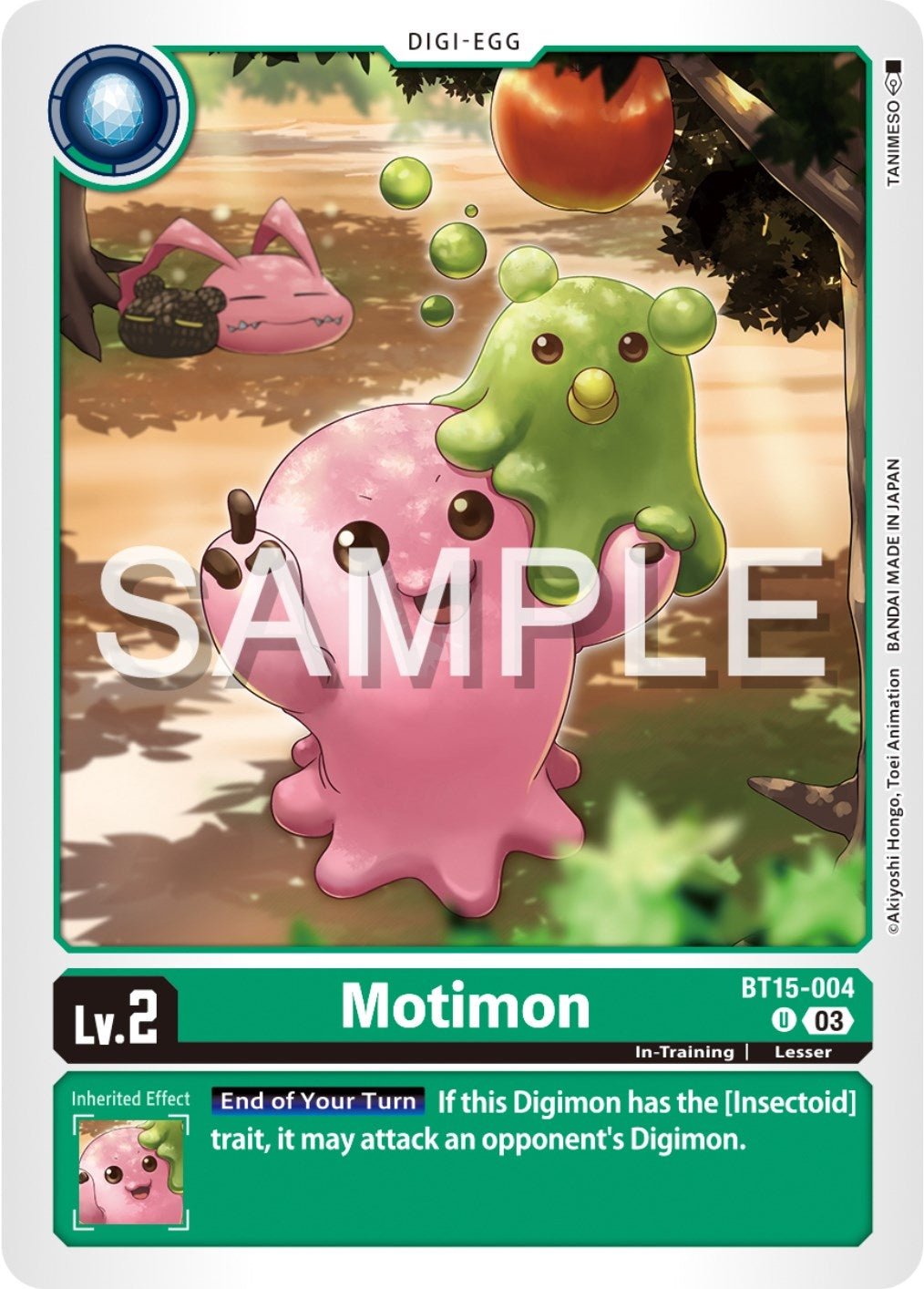 Motimon (15004) [BT15] - Digimon Card Game Single