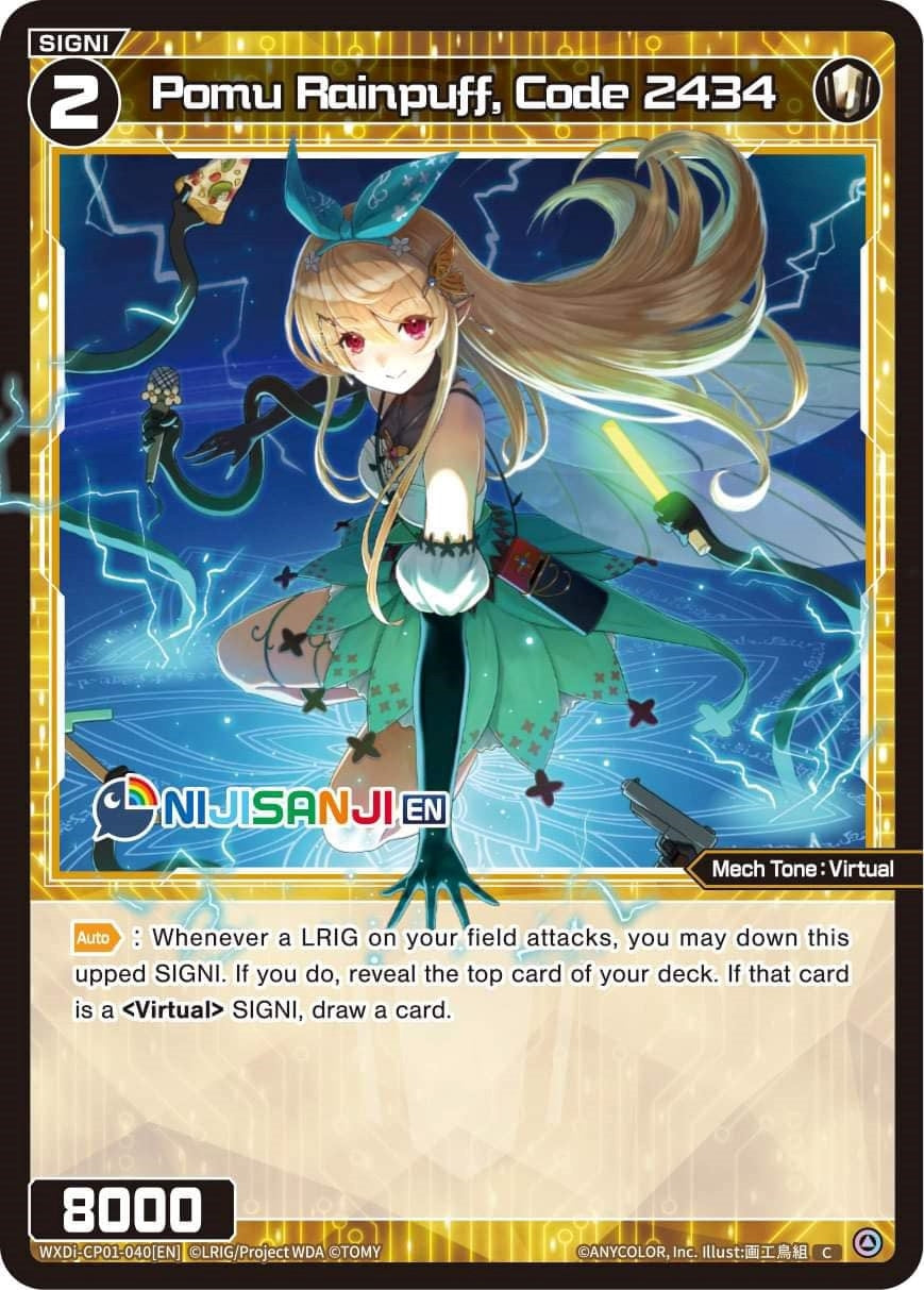 Pomu Rainpuff Code 2434 (1040) [WXDi-CP01] - WIXOSS Single