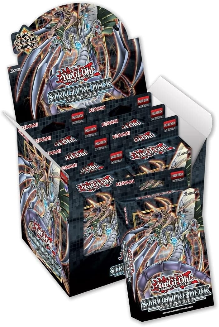 Cyber Strike Structure Deck Display [1st Edition] (SDCS) - YuGiOh Sealed