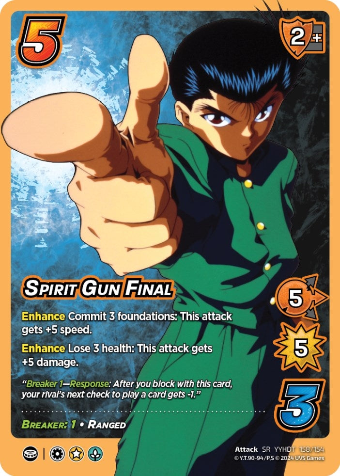 Spirit Gun Final (158) [YDT] - UniVersus Single