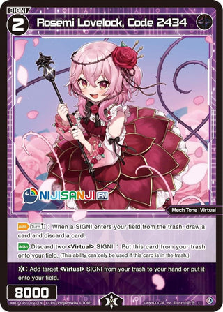 Rosemi Lovelock Code 2434 (1050) [WXDi-CP01] - WIXOSS Single