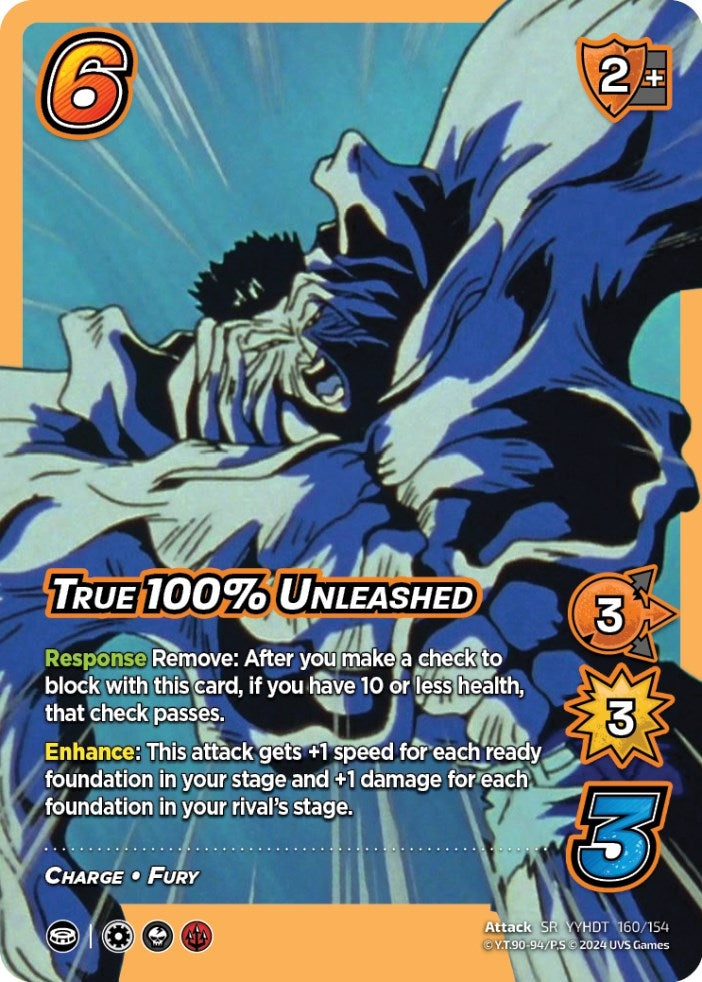 True 100% Unleashed (160) [YDT] - UniVersus Single