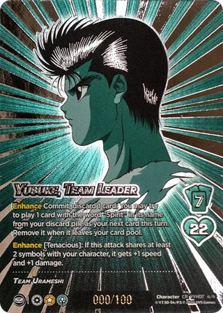 Yusuke Team Leader (Serial Numbered) (4) [YDT] - UniVersus Single