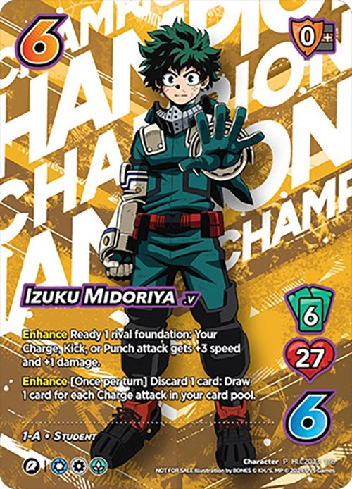 Izuku Midoriya (Hero League Championship 2023 - Champion) (202316) [MHAP] - UniVersus Single