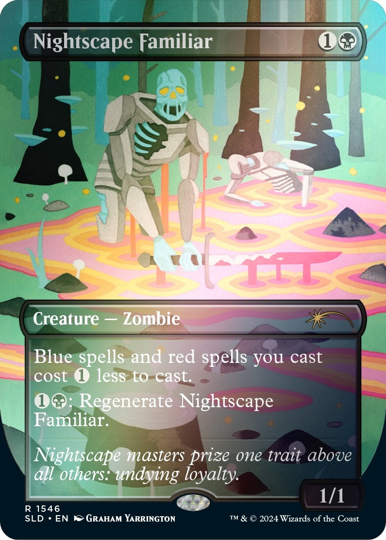 Nightscape Familiar (Rainbow Foil) (1546) [SLD] - MTG Single