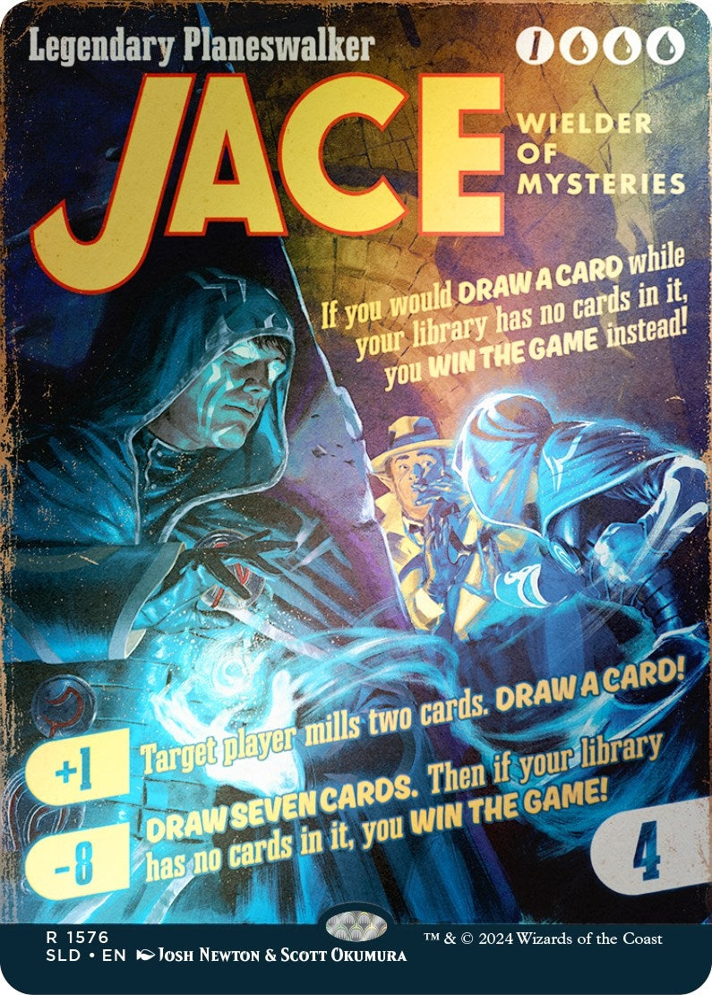 Jace Wielder of Mysteries (Rainbow Foil) (1576) [SLD] - MTG Single