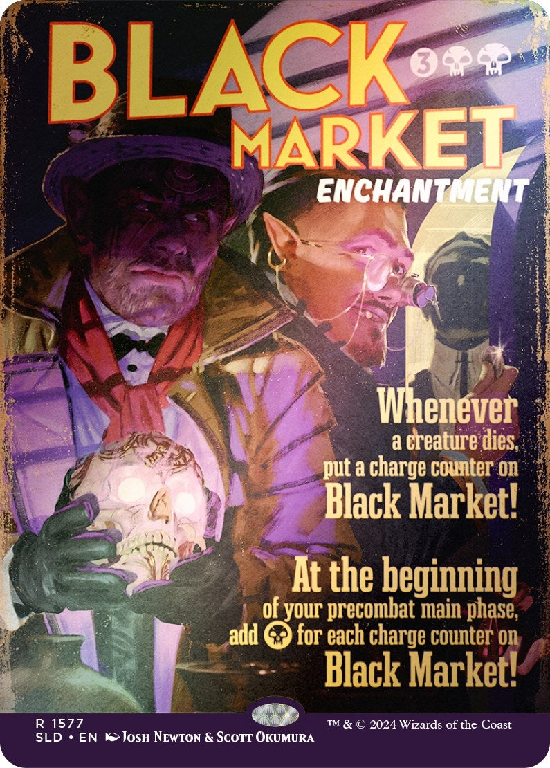 Black Market (Rainbow Foil) (1577) [SLD] - MTG Single