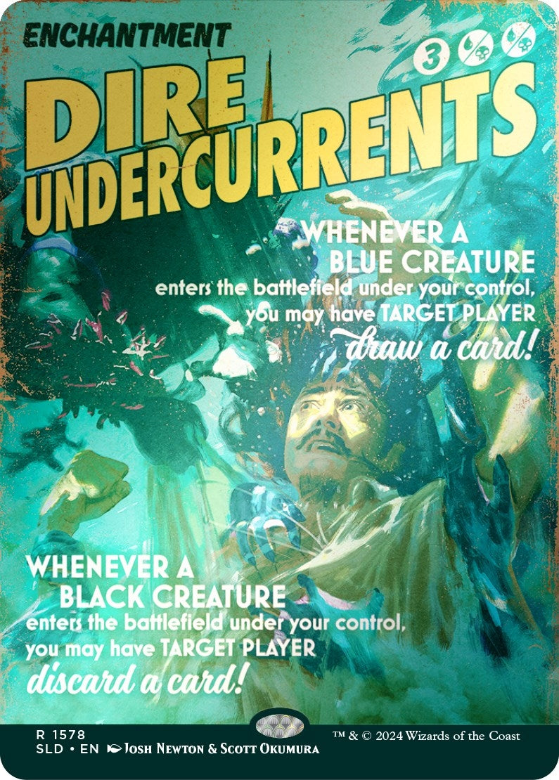 Dire Undercurrents (Rainbow Foil) (1578) [SLD] - MTG Single