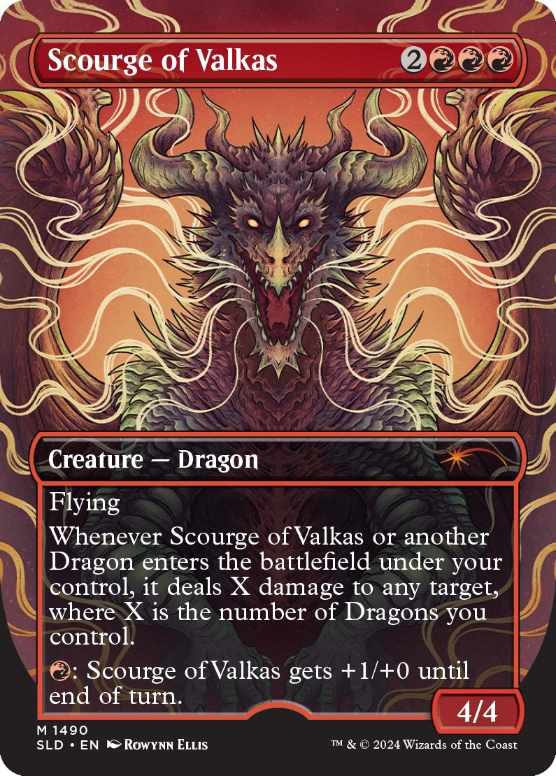Scourge of Valkas (1490) [SLD] - MTG Single