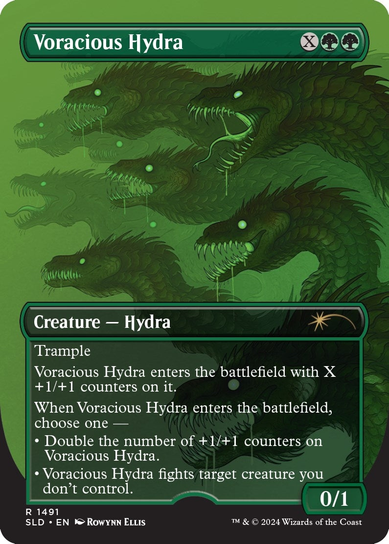 Voracious Hydra (1491) [SLD] - MTG Single