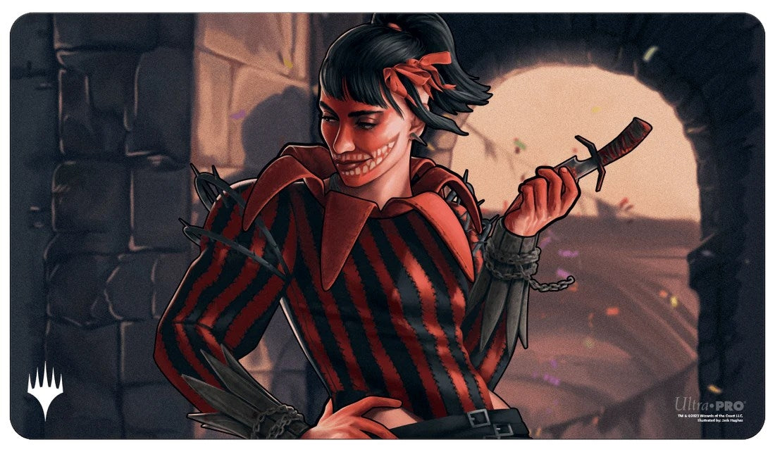 Murders at Karlov Manor Massacre Girl Known Killer Standard Gaming Playmat for Magic: The Gathering - Playmats Sealed