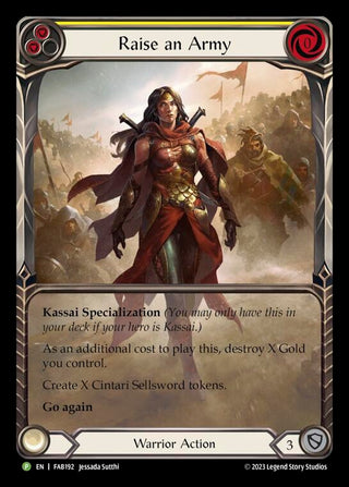 Raise an Army - FAB192 (192) [PR] - Flesh and Blood TCG Single
