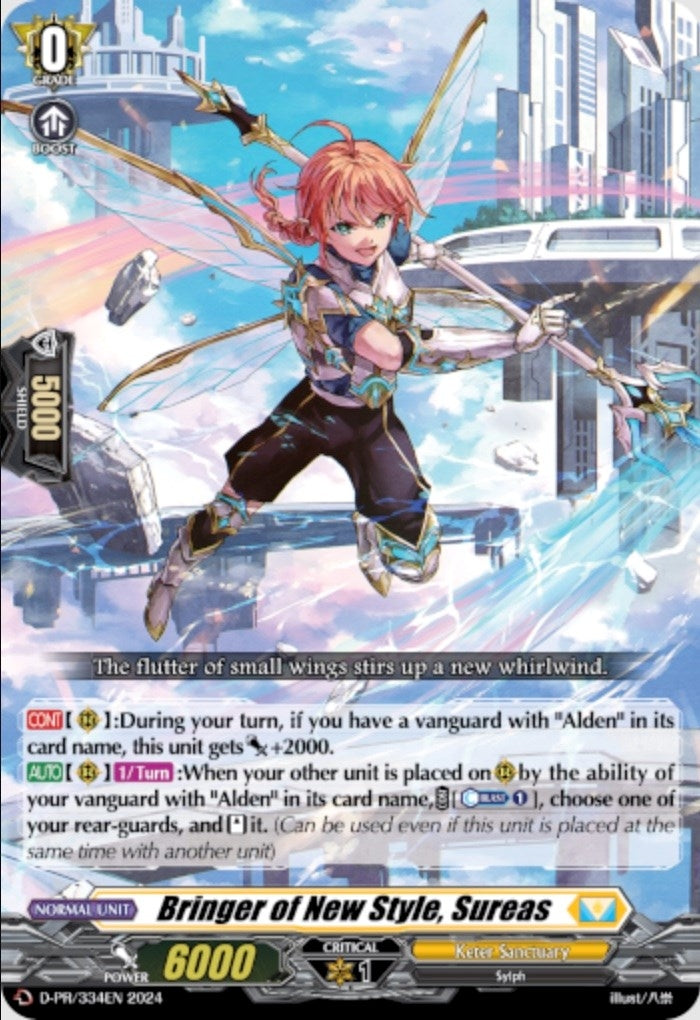 Bringer of New Style Sureas (334) [D-PR] - Cardfight Vanguard Single