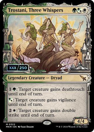 Trostani Three Whispers (Serial Numbered) (322) [MKM] - MTG Single