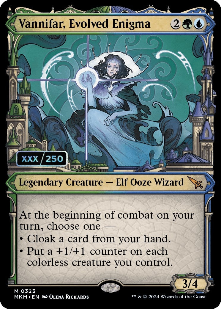 Vannifar Evolved Enigma (Serial Numbered) (323) [MKM] - MTG Single