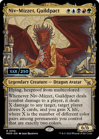 Niv-Mizzet Guildpact (Serial Numbered) (319) [MKM] - MTG Single