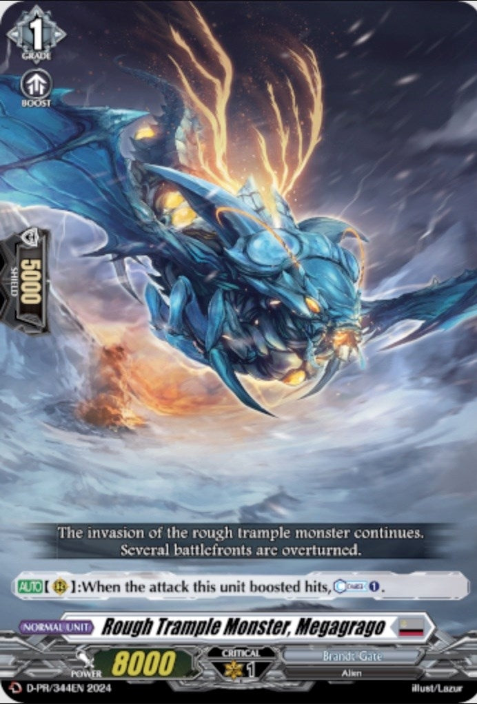 Rough Trample Monster Megagrago (344) [D-PR] - Cardfight Vanguard Single