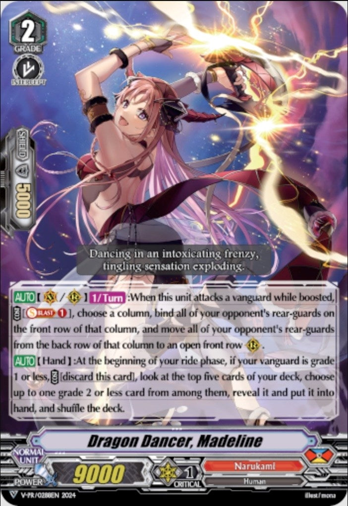 Dragon Dancer Madeline (288) [VPR] - Cardfight Vanguard Single