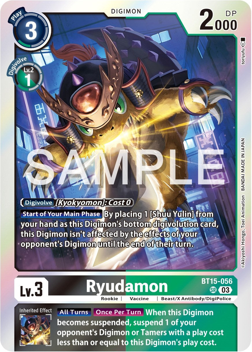 Ryudamon (15056) [BT15] - Digimon Card Game Single