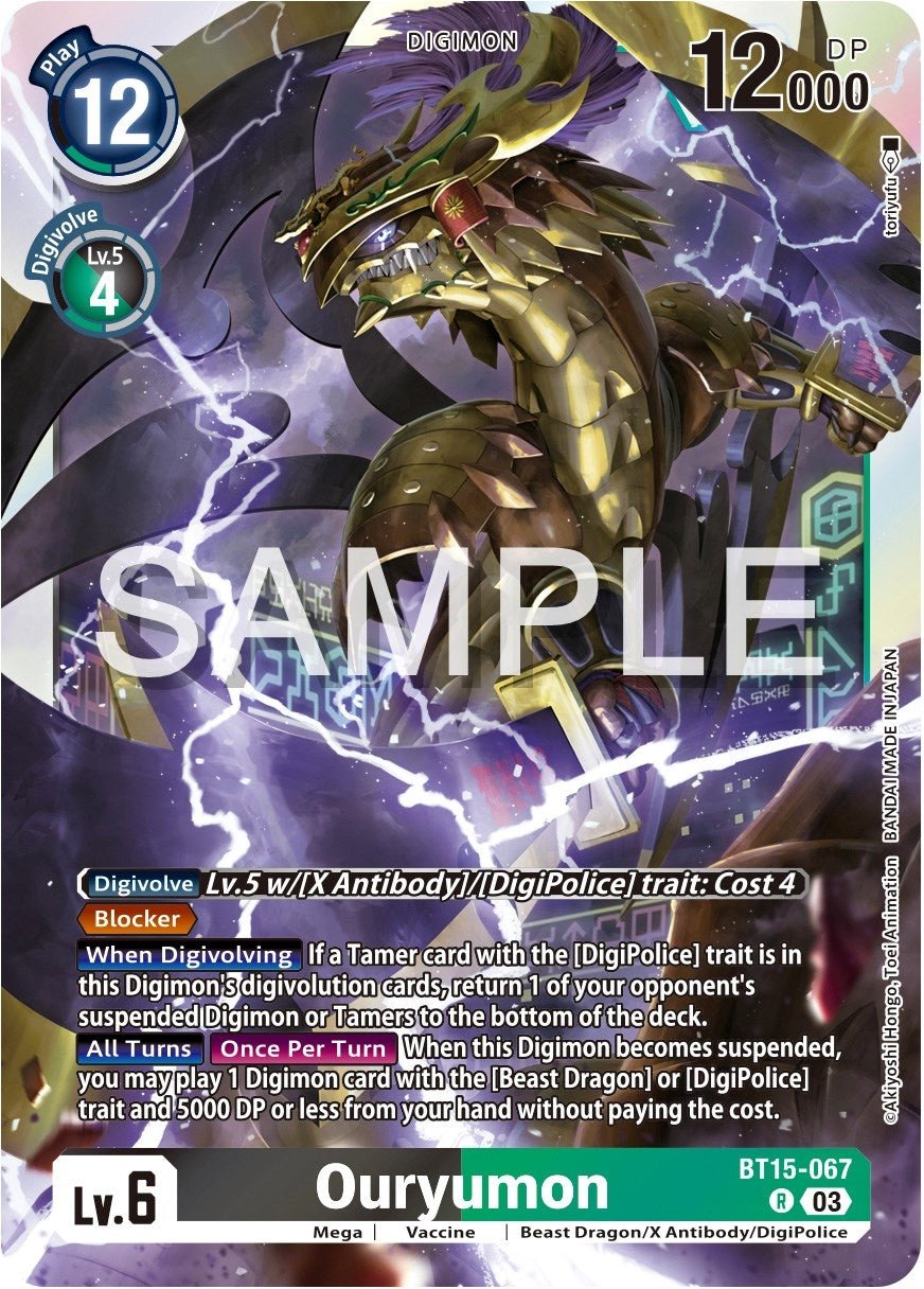 Ouryumon (15067) [BT15] - Digimon Card Game Single