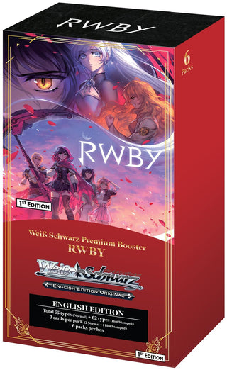 RWBY Premium Booster Box [RWBY] - Weiss Schwarz Sealed