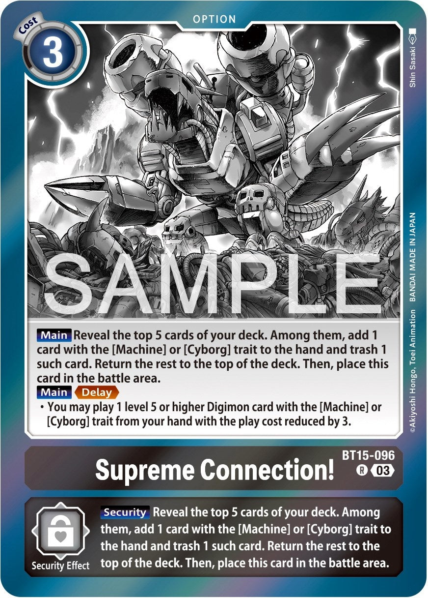 Supreme Connection! (15096) [BT15] - Digimon Card Game Single