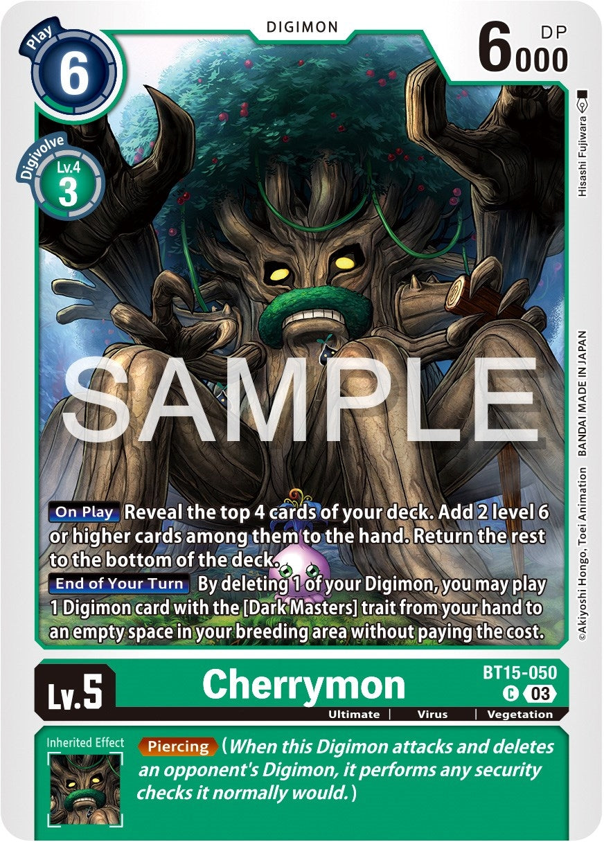 Cherrymon (15050) [BT15] - Digimon Card Game Single