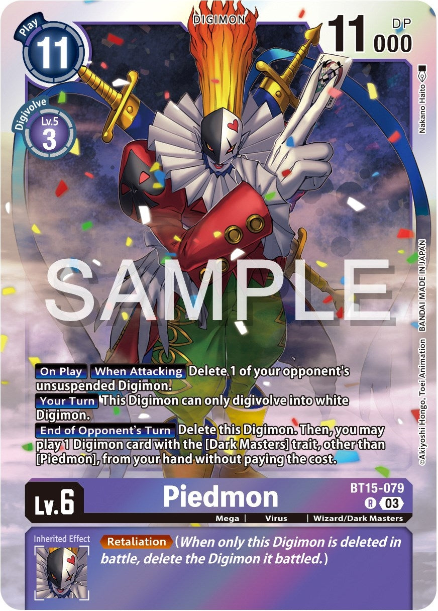 Piedmon (15079) [BT15] - Digimon Card Game Single