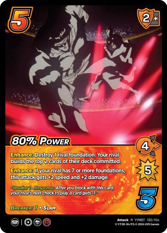 80% Power (130) [YDT] - UniVersus Single