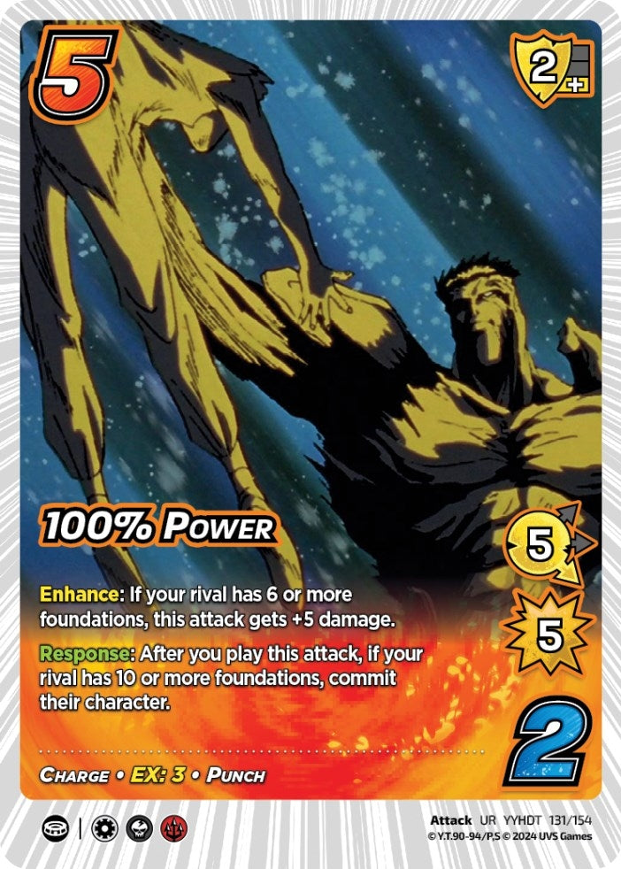100% Power (131) [YDT] - UniVersus Single