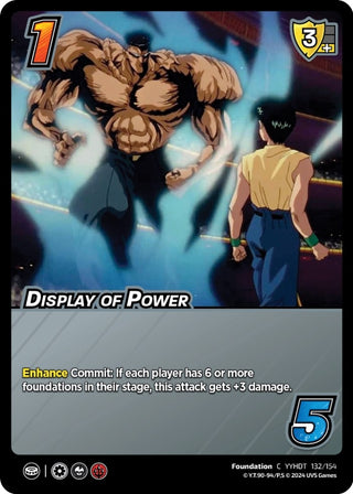 Display of Power (132) [YDT] - UniVersus Single