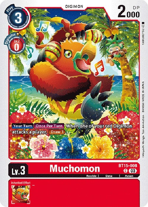 Muchomon (15008) [BT15] - Digimon Card Game Single
