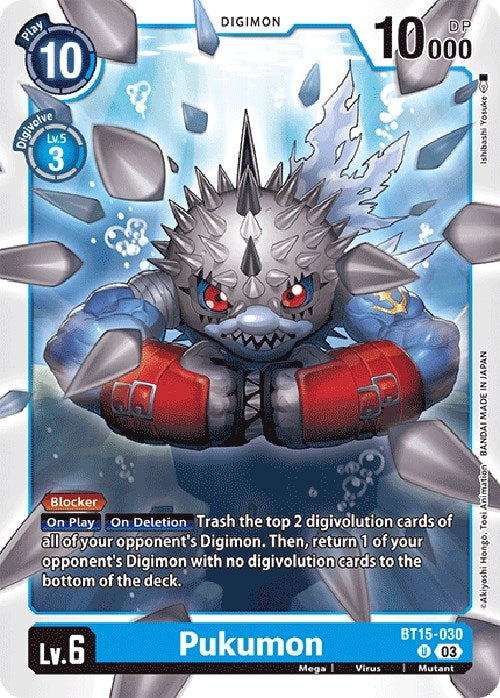Pukumon (15030) [BT15] - Digimon Card Game Single