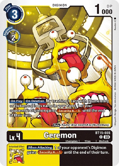 Geremon (15035) [BT15] - Digimon Card Game Single