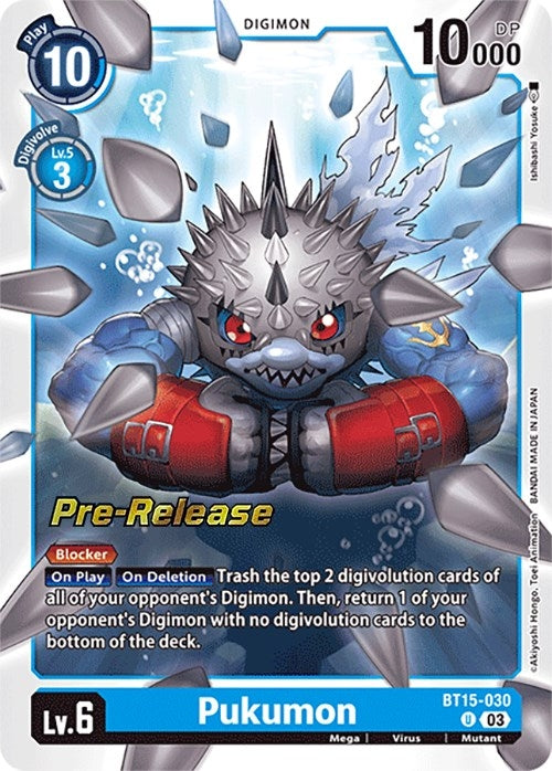Pukumon (15030) [BT15_PR] - Digimon Card Game Single