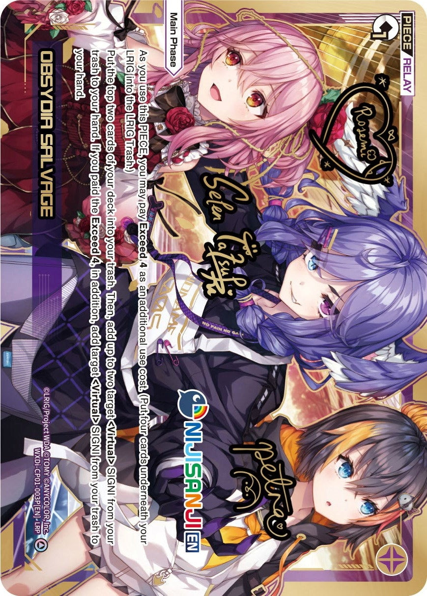 OBSYDIA SALVAGE (LRP) (1003) [WXDi-CP01] - WIXOSS Single