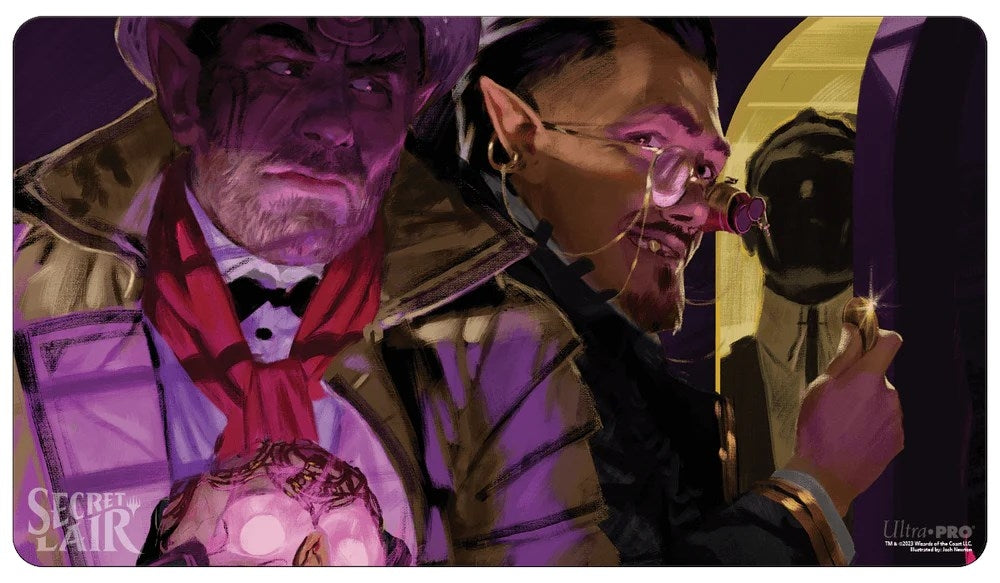 Secret Lair Winter Superdrop 2024 Black Market Standard Gaming Playmat for Magic: The Gathering - Playmats Sealed
