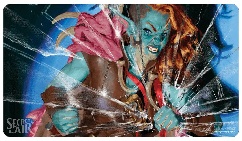 Secret Lair Winter Superdrop 2024 Obeka Brute Chronologist Standard Gaming Playmat for Magic: The Gathering - Playmats