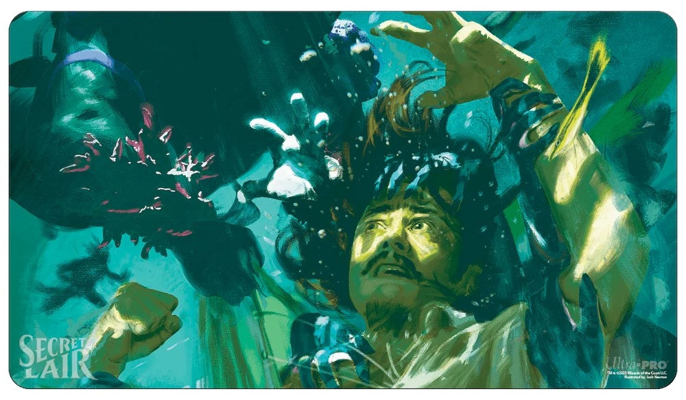 Secret Lair Winter Superdrop 2024 Dire Undercurrents Standard Gaming Playmat for Magic: The Gathering - Playmats Sealed