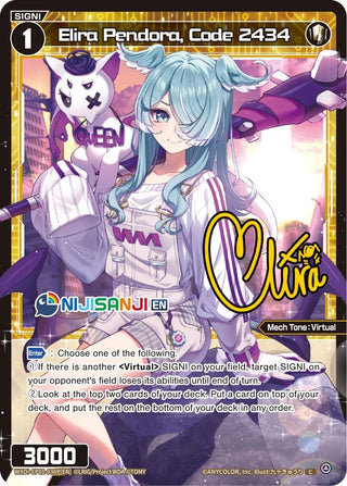 Elira Pendora Code 2434 (Parallel Foil) (1036) [WXDi-CP01] - WIXOSS Single