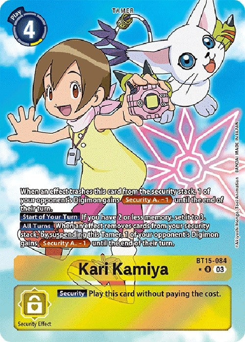 Kari Kamiya (Alternate Art) (15084) [BT15] - Digimon Card Game Single