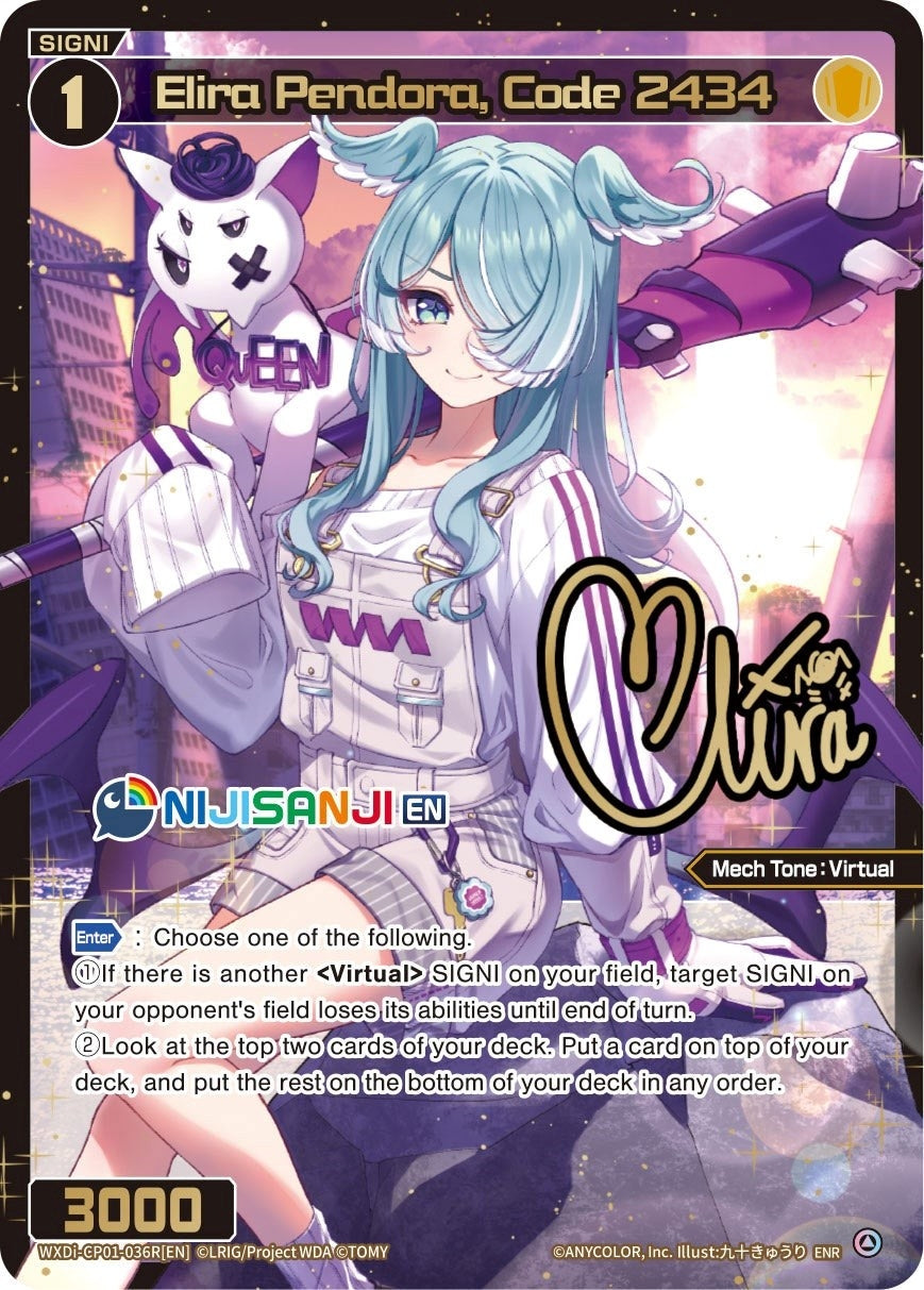 Elira Pendora Code 2434 (ENR) (1036) [WXDi-CP01] - WIXOSS Single