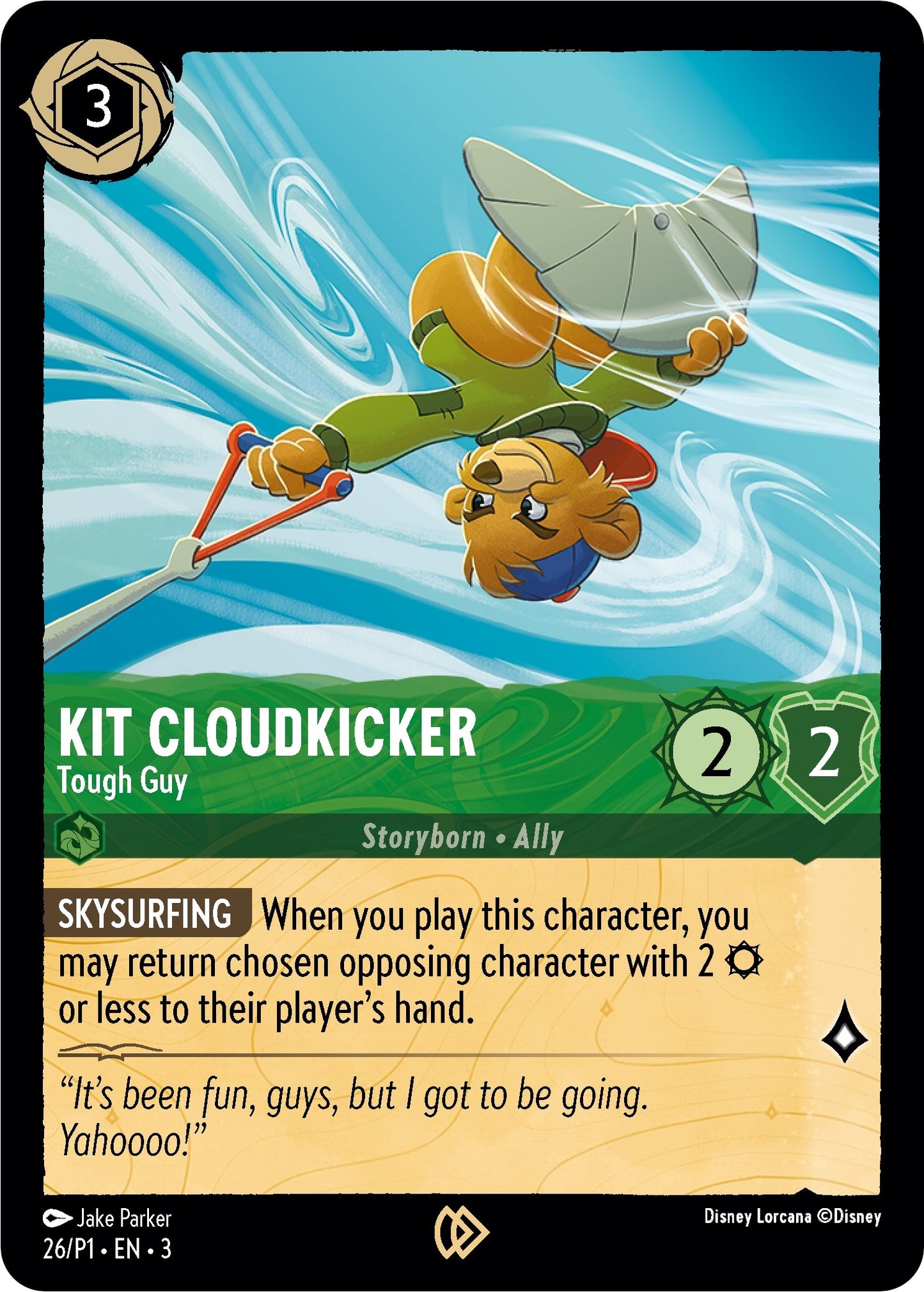 Kit Cloudkicker - Tough Guy (26) (DLPC) - Disney Lorcana Single