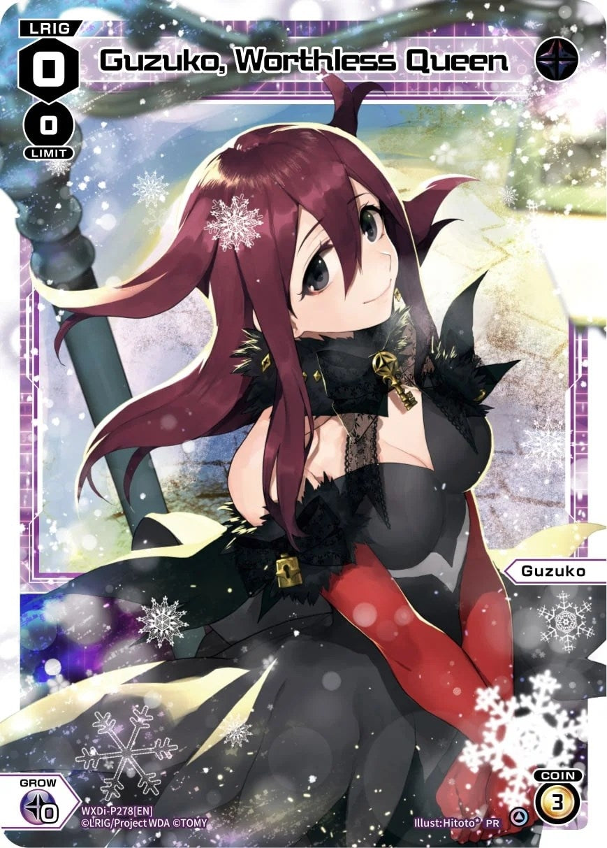 Guzuko Worthless Queen (January 2024) (278) [WXDi-P] - WIXOSS Single