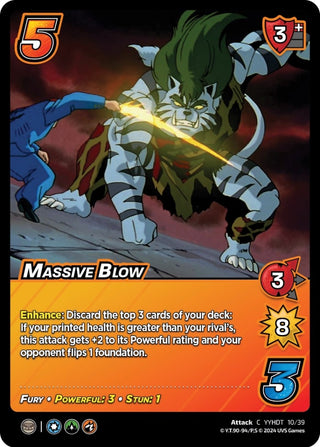 Massive Blow (Time Shifted) (10) [YDT] - UniVersus Single
