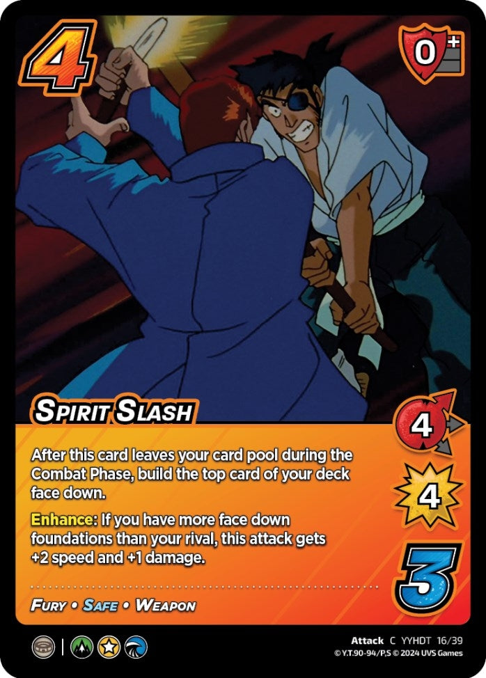 Spirit Slash (Time Shifted) (16) [YDT] - UniVersus Single