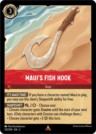 Maui’s Fish Hook (132) (3) - Disney Lorcana Single